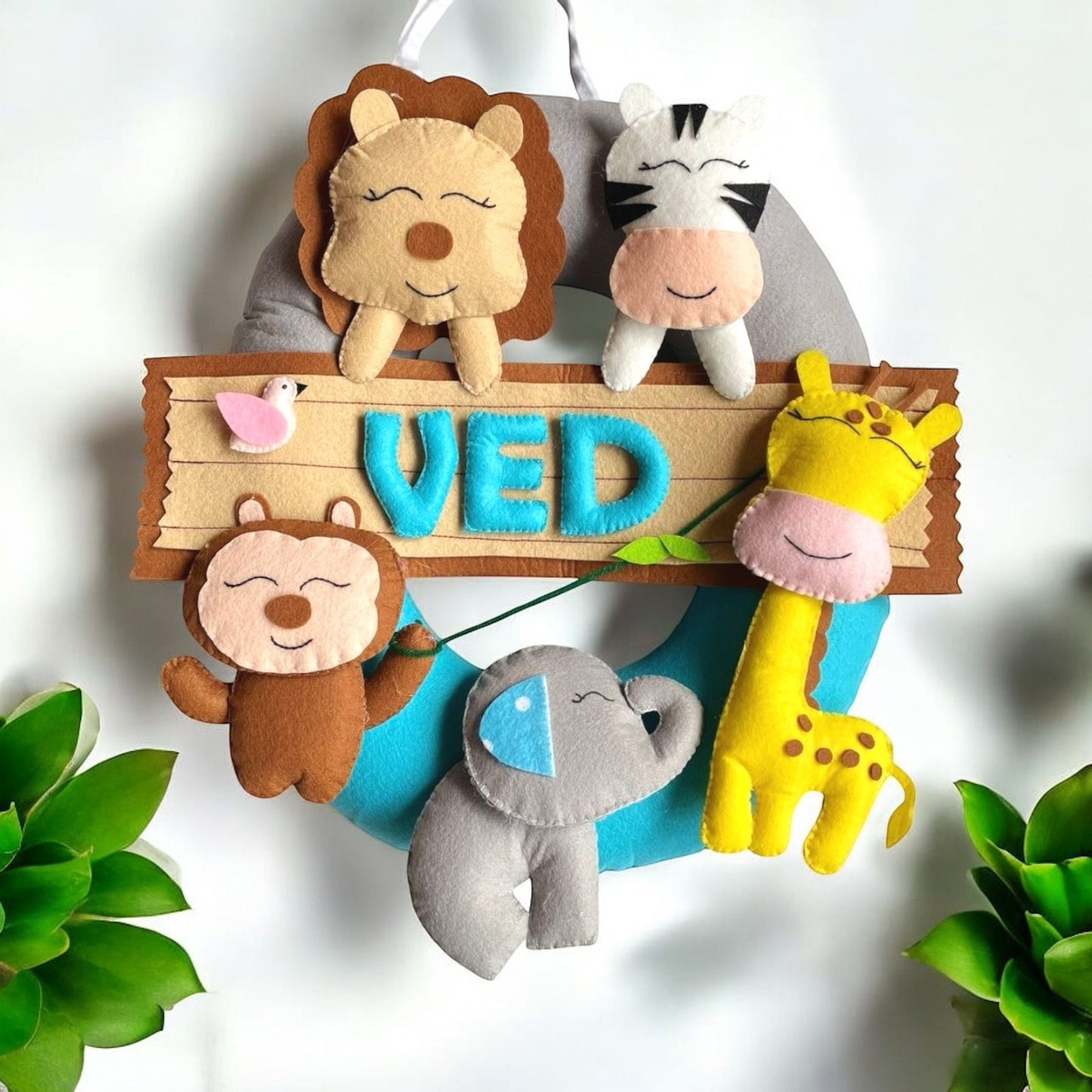 Wild Animal Wall Hanging