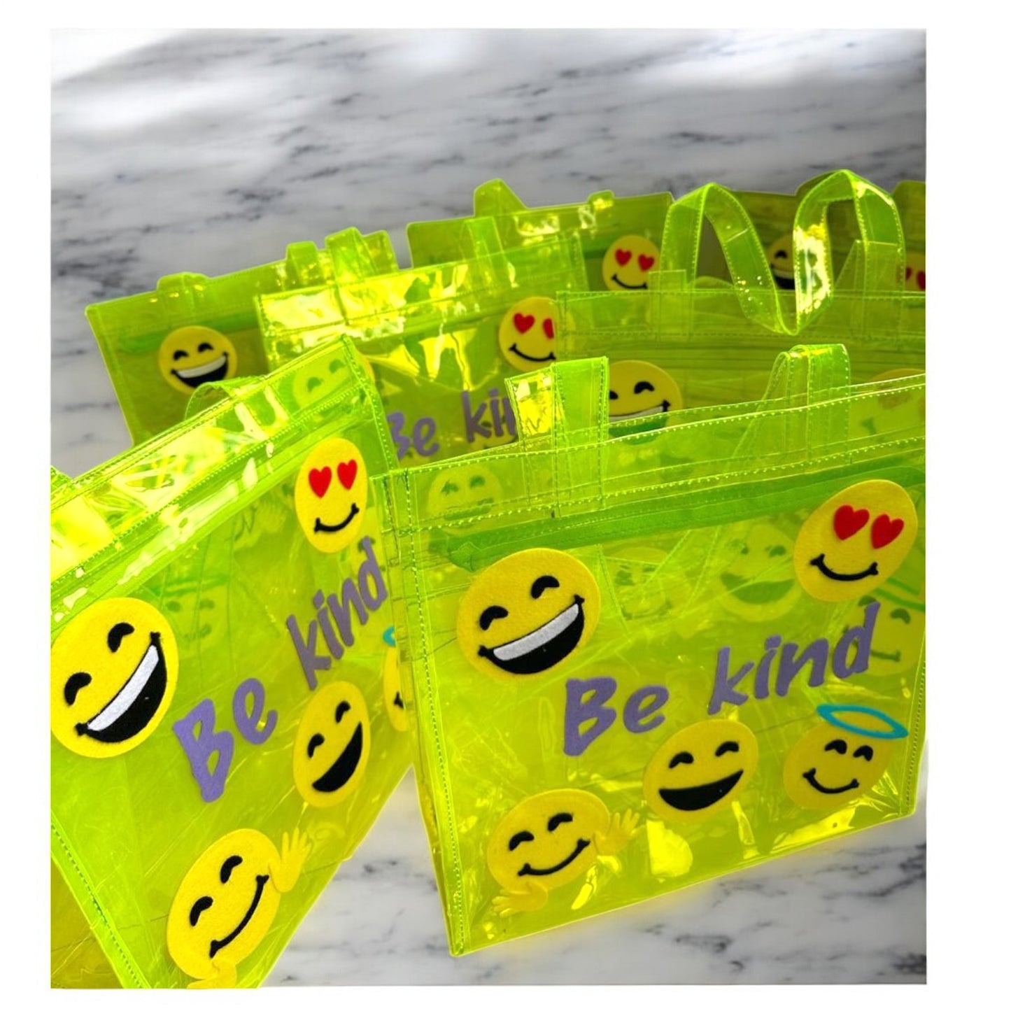 Personalized Smiley Theme Tote Bag