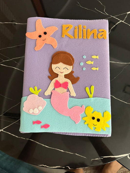 A4 Size Folder Mermaid