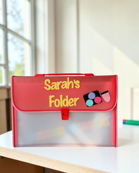 Doll Makeup Expandable Folder