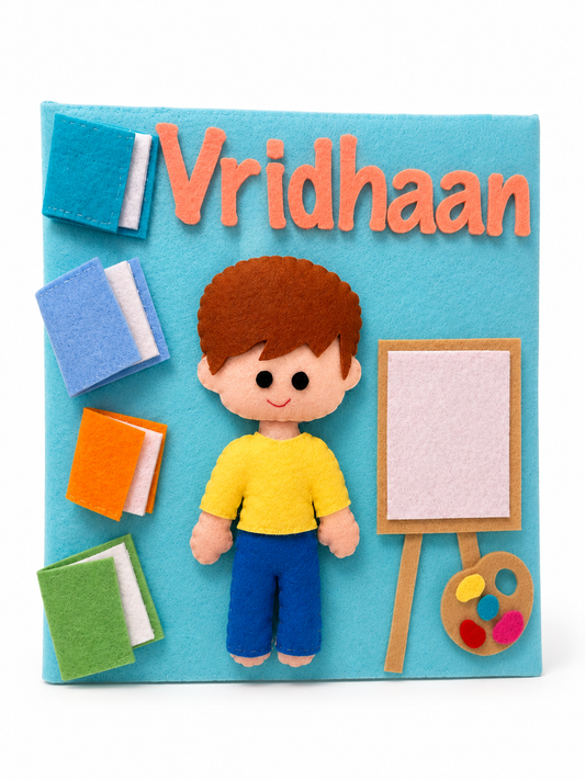 Boy With  Books