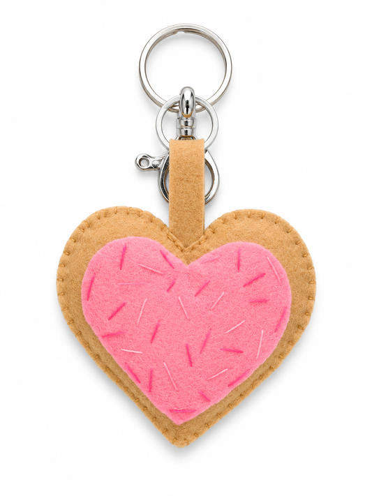Heart Bag Charm