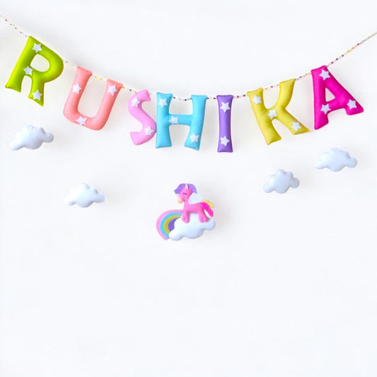 Unicorn Name Bunting