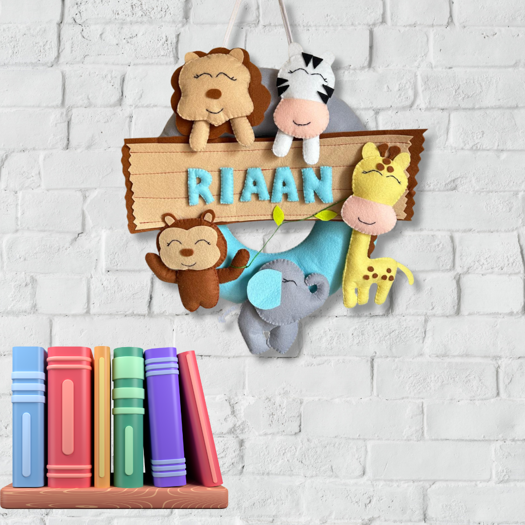 Wild Animal Wall Hanging