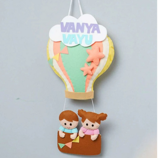 Dreamy Siblings Wall Hanging
