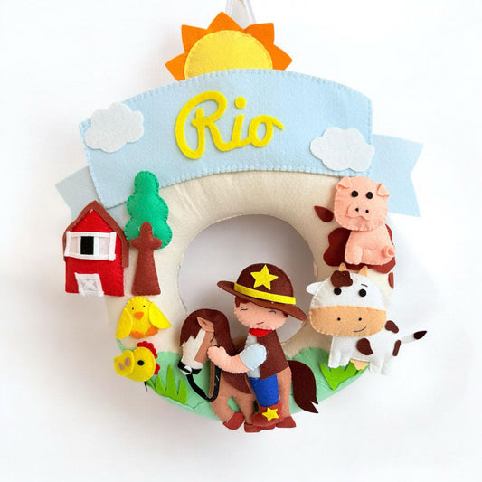 Farmyard Friends Wall Hanging