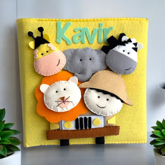 Animal Safari Personalized Photo Album