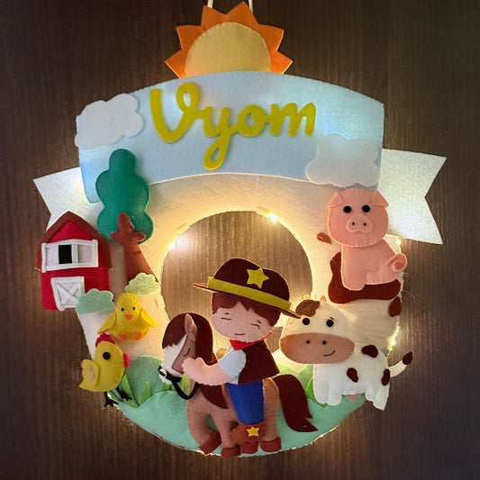 Farmyard Friends Wall Hanging