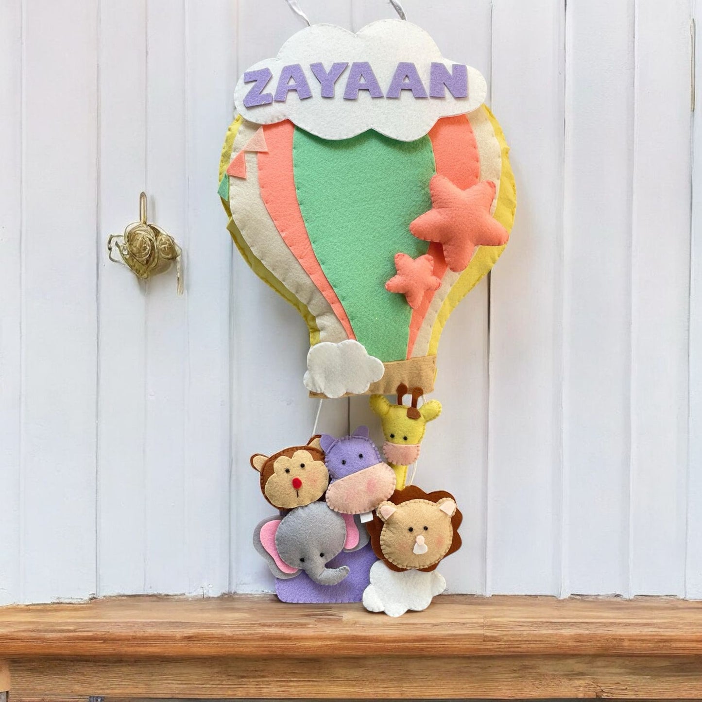Dreamy Animal Themed Wall Hanging