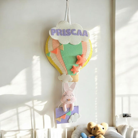 Bunny Themed Wall Hanging
