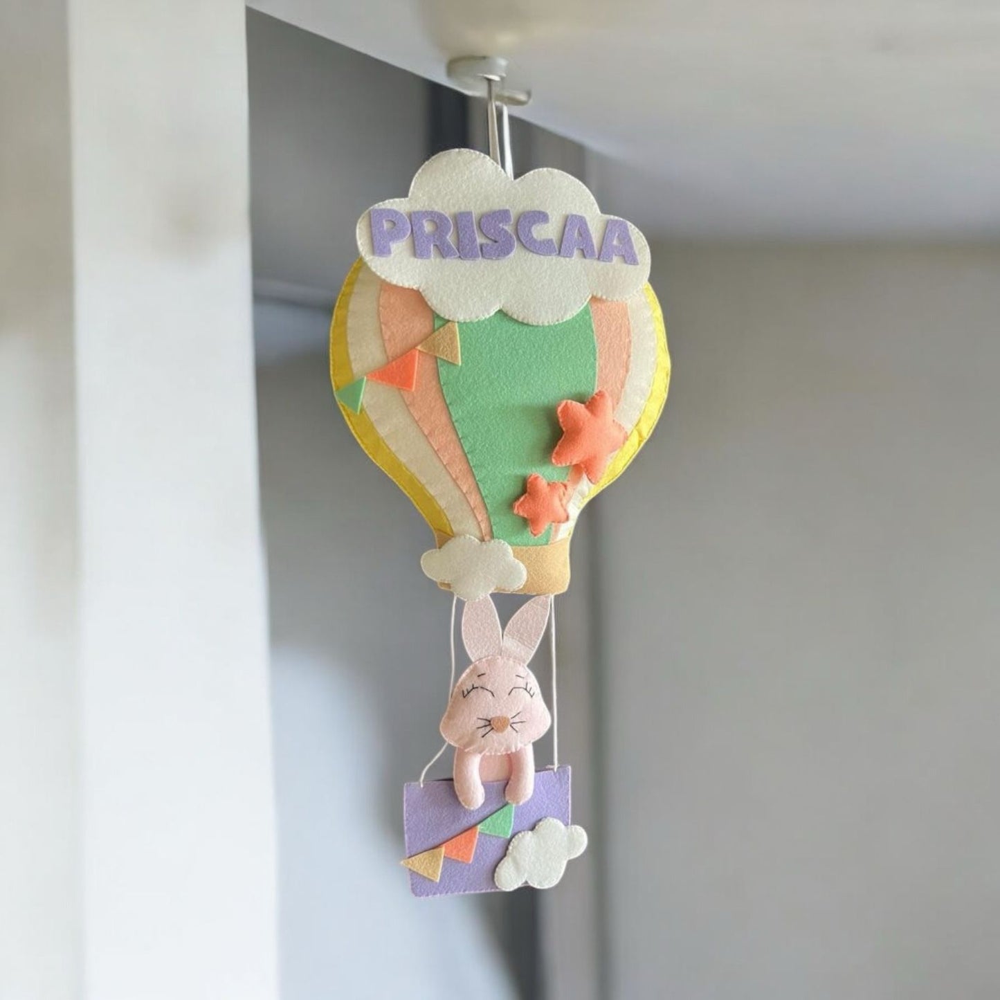 Bunny Themed Wall Hanging