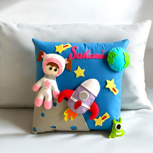 Personalized Astronaut 3D Pillow