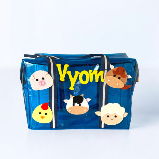 Personalized Farm Animal Duffle Bag