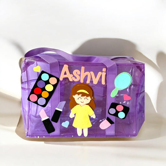 Personalized Makeup Theme Duffle Bag