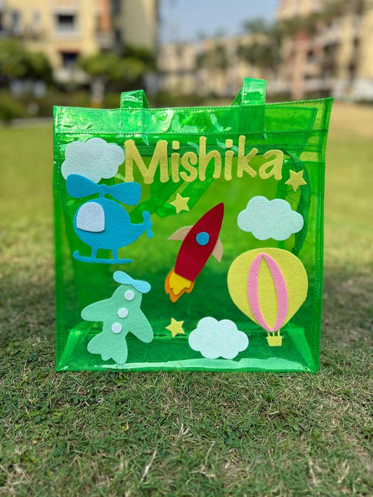 Personalized Air Vehicle Tote Bag