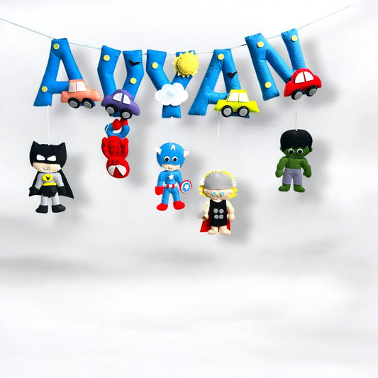 Superhero Name Bunting