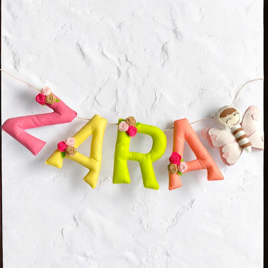 Butterfly Name Bunting