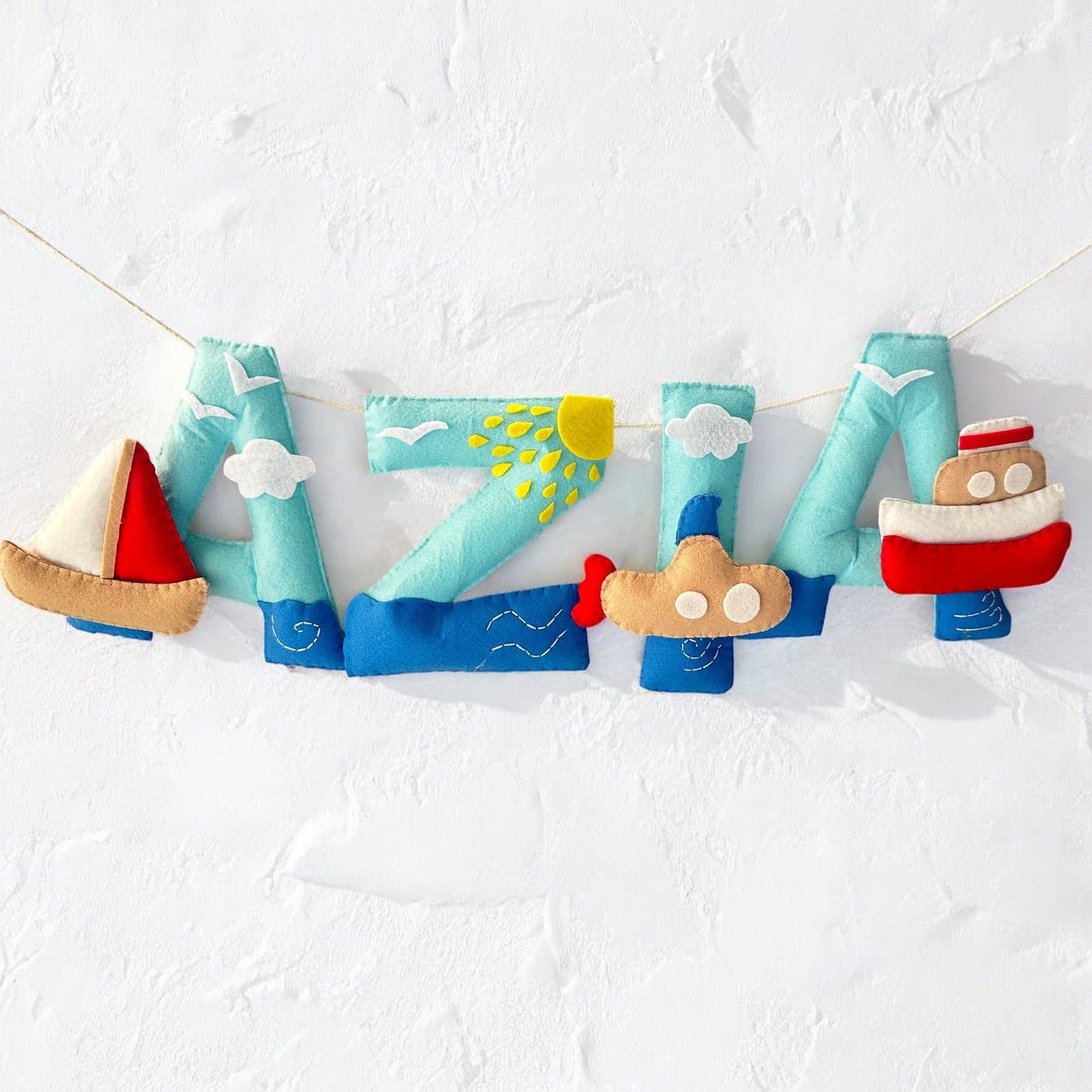 Boat Name Bunting