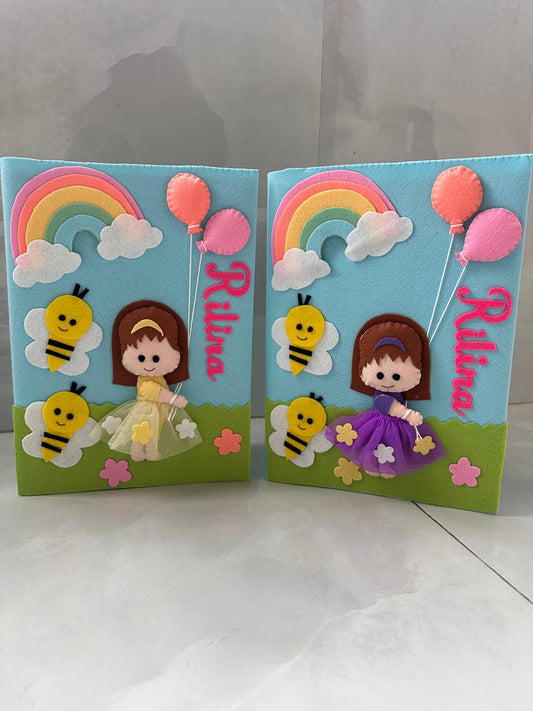 A4 Size Folder Doll