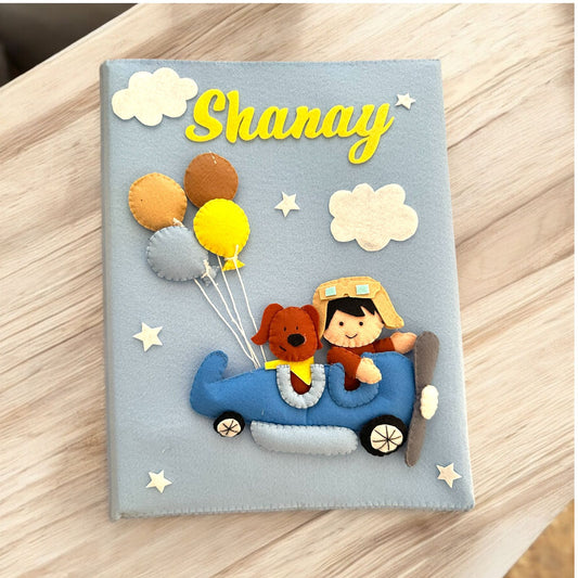 Aeroplane Personalized Photo Album