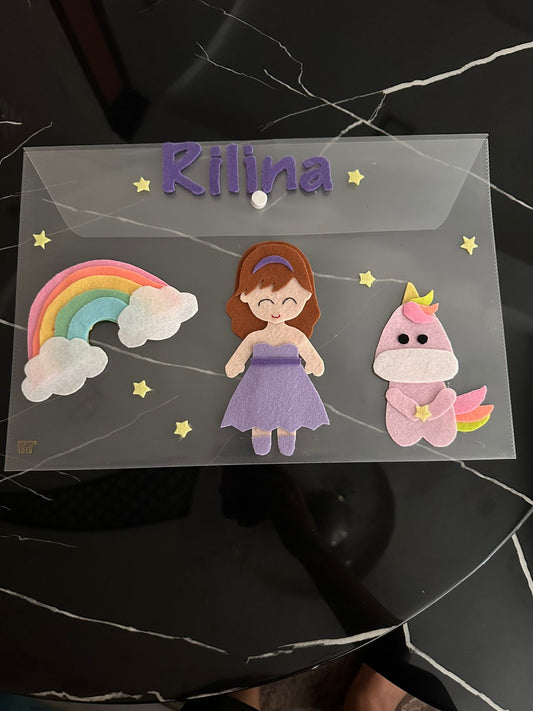 A4 Size Clear Folder