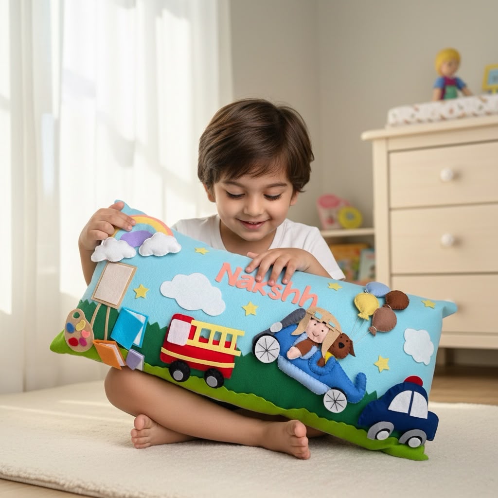 Personalized Aeroplane 3D Pillow