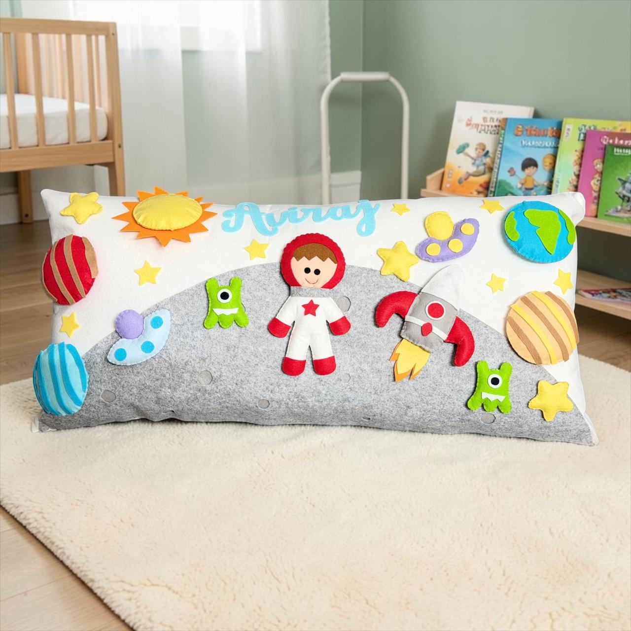 Personalized Astronaut 3D Pillow