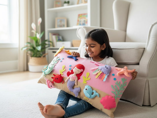Personalized Mermaid 3D Pillow