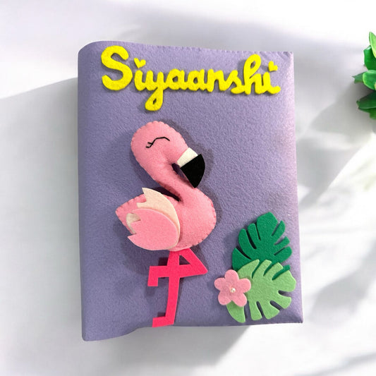 Tropical Flamingo themed Personalized Photo Album