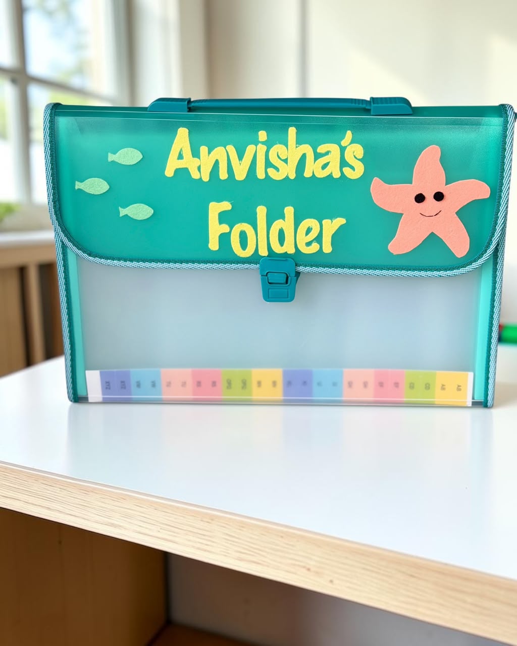 Mermaid Expandable Folder