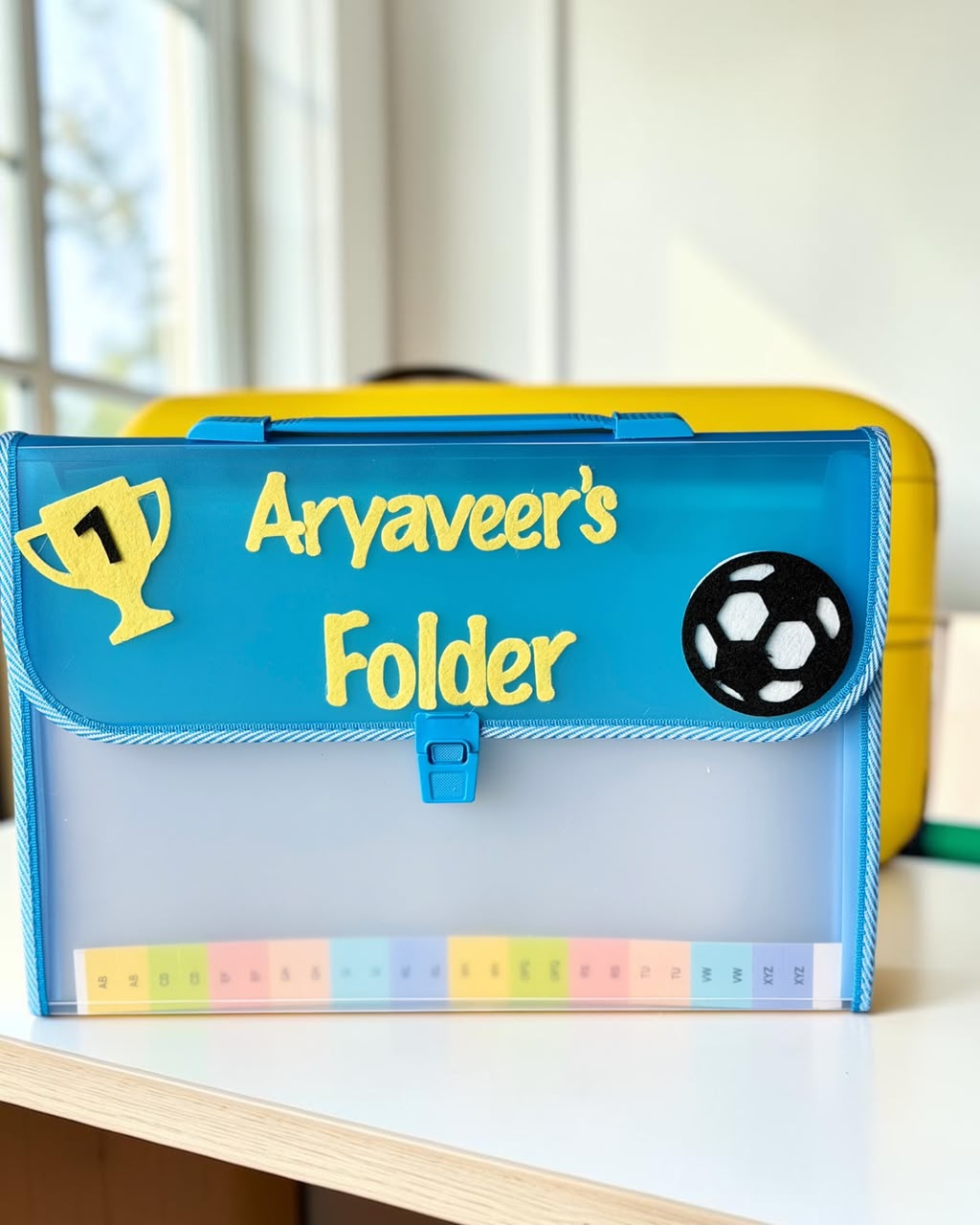 Football Expandable Folder