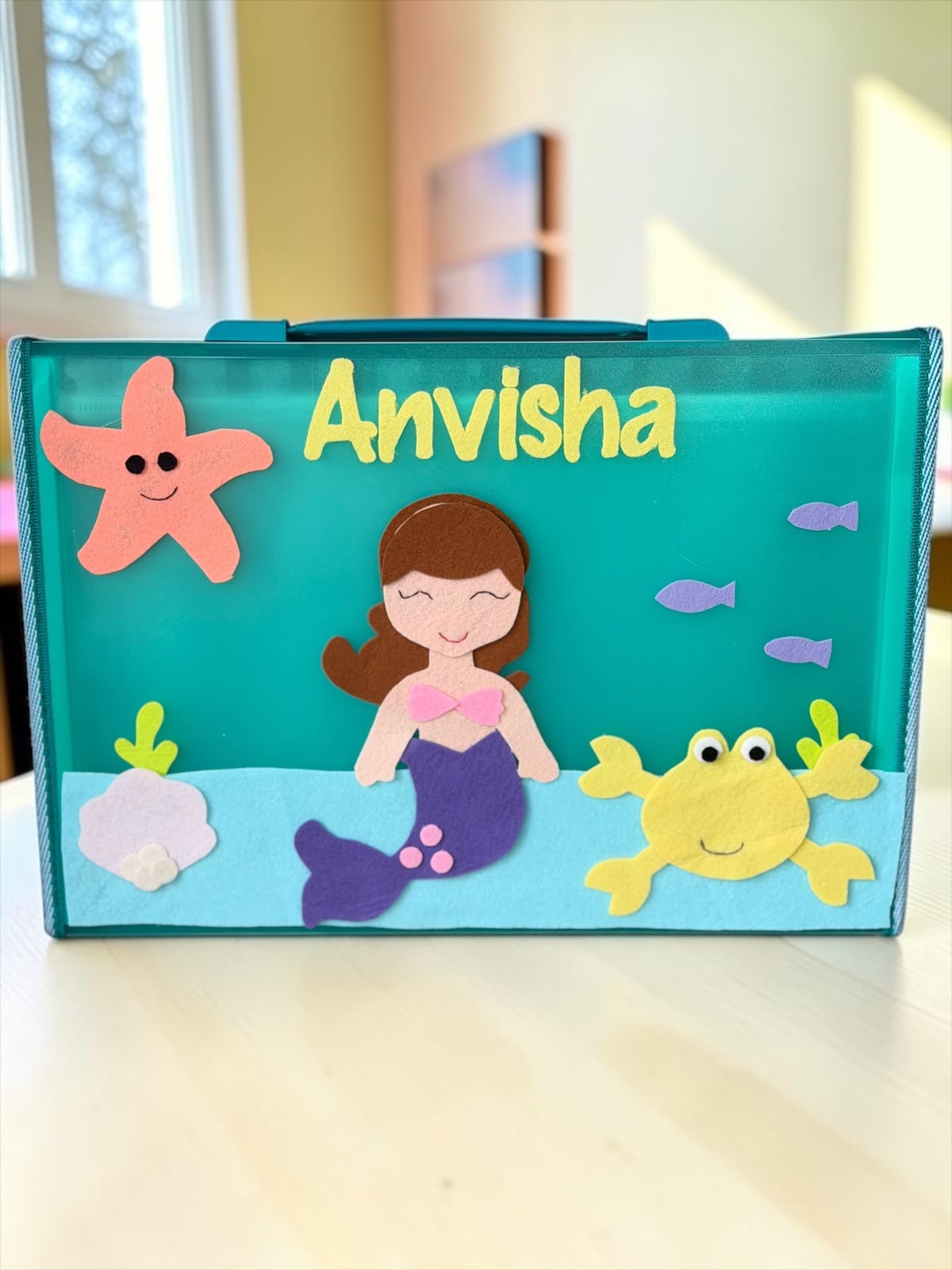 Mermaid Expandable Folder