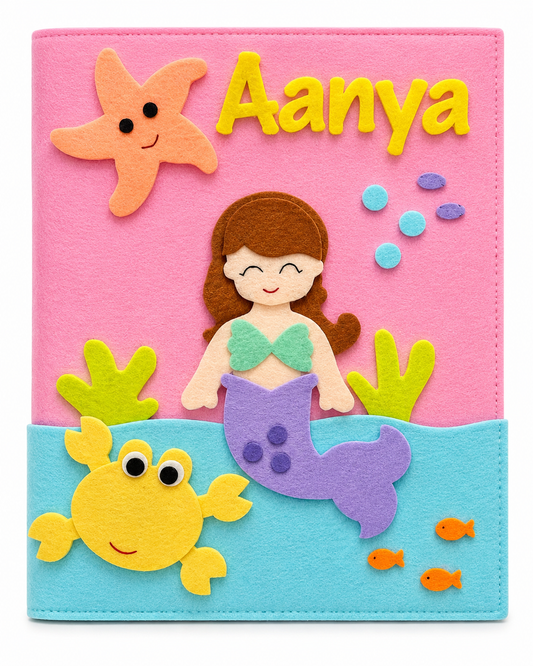 Mermaid Theme A4 Size Folder
