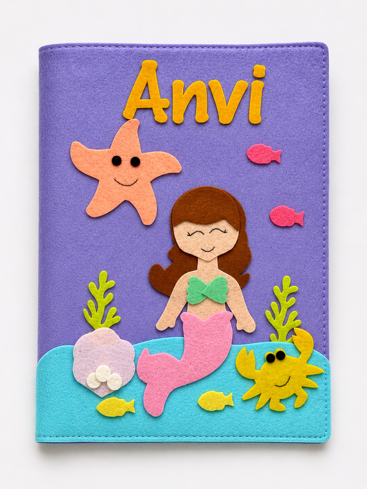 Mermaid Theme A4 Size Folder