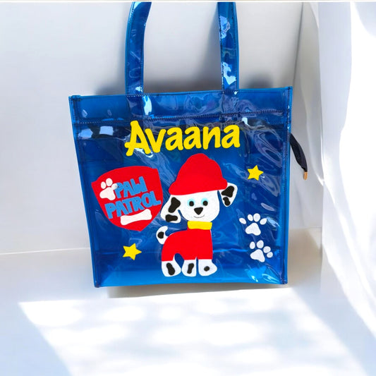 Personalized Paw Patrol Tote Bag